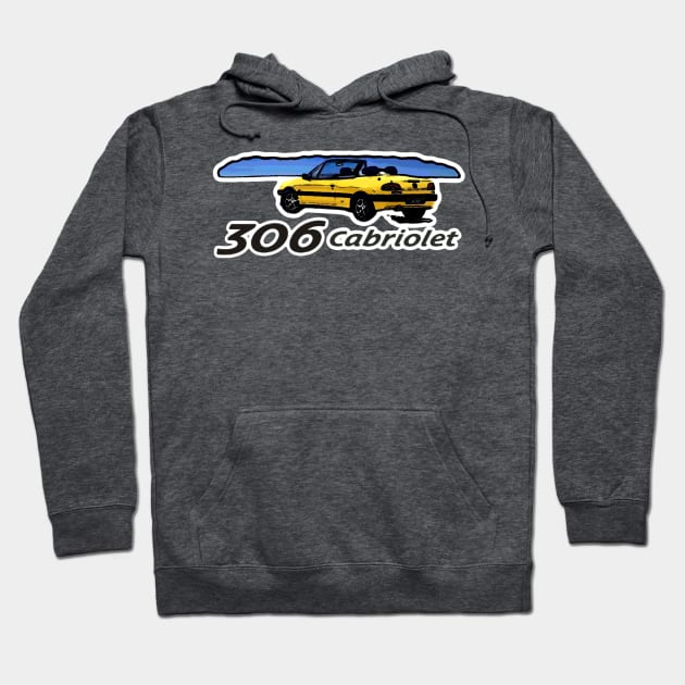 Peugeot 306 cabriolet Hoodie by bobdijkers